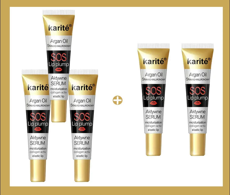 Essência Labial com Óleo de Argan Marroquino | Hidrata, Nutre e Aumenta o Volume dos Lábios Naturalmente