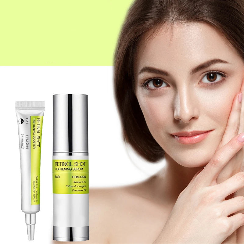 Sérum e Creme para Olhos Vita A – Firmeza, Hidratação e Correção de Olheiras