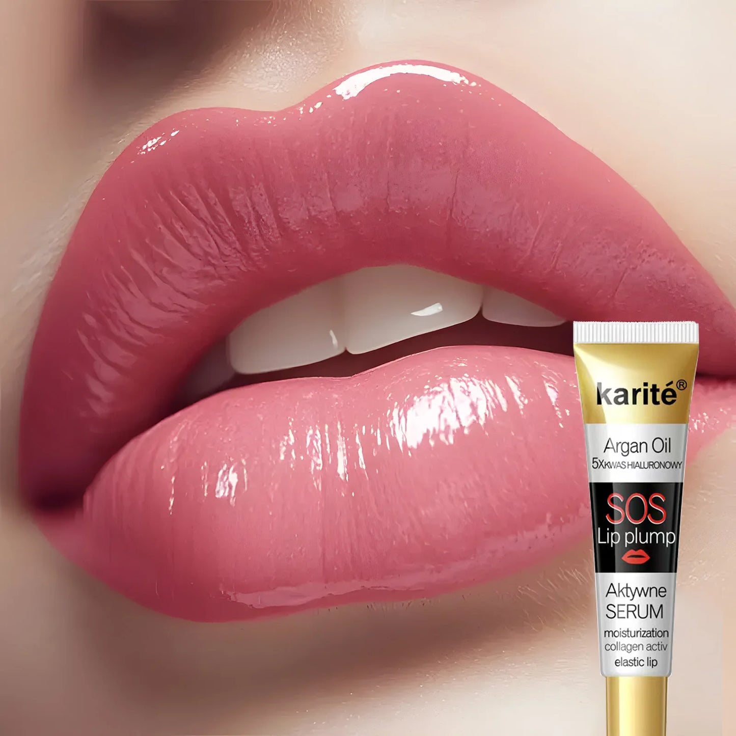 Essência Labial com Óleo de Argan Marroquino | Hidrata, Nutre e Aumenta o Volume dos Lábios Naturalmente