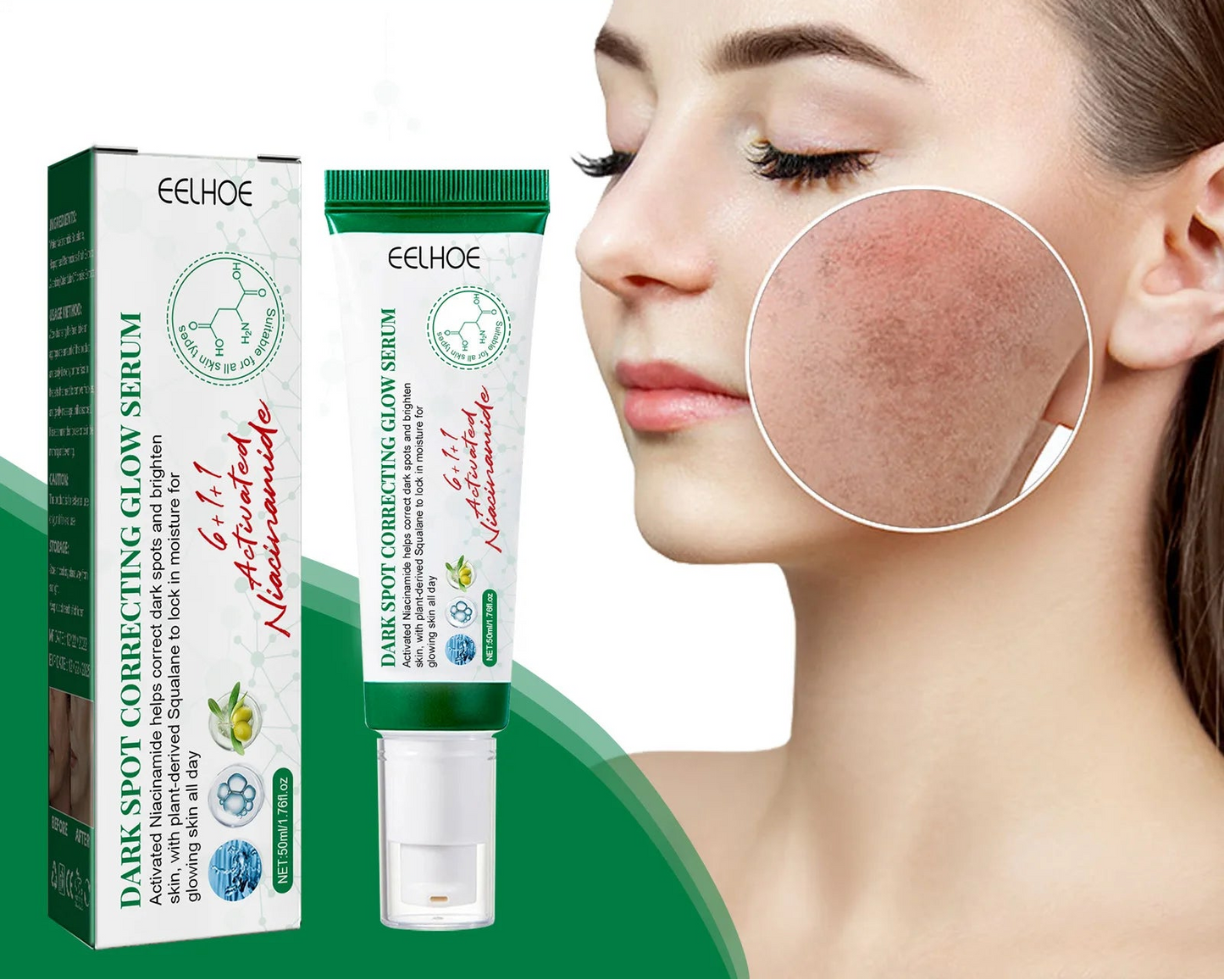 Soro Iluminador Anti-Manchas 🌸 Clareia, Hidrata e Deixa a Pele Radiante! 💧