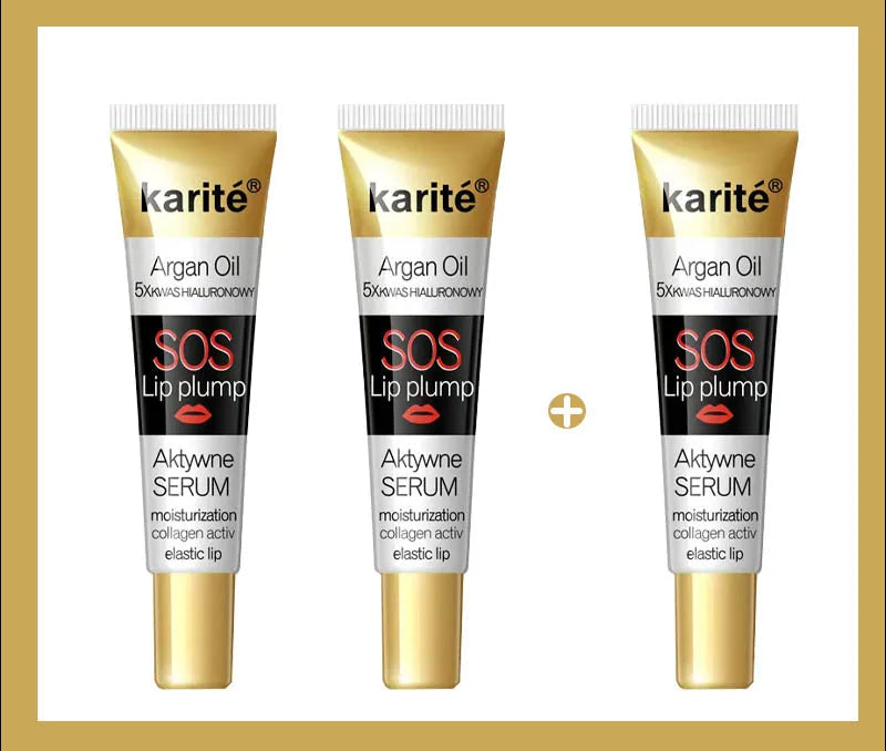 Essência Labial com Óleo de Argan Marroquino | Hidrata, Nutre e Aumenta o Volume dos Lábios Naturalmente