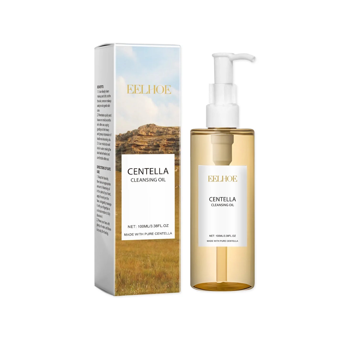 Kit Facial Centella Asiática | Hidrata, Controla a Oleosidade e Minimiza Poros | Com Ácido Hialurônico 💧