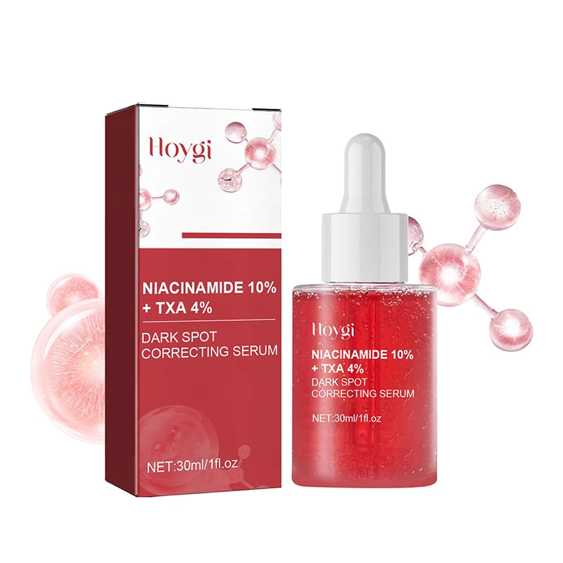 Sérum Facial Uniformizador – 10% Niacinamida + 4% Ácido Tranexâmico | Clareia Manchas de Acne e Uniformiza o Tom da Pele ✨