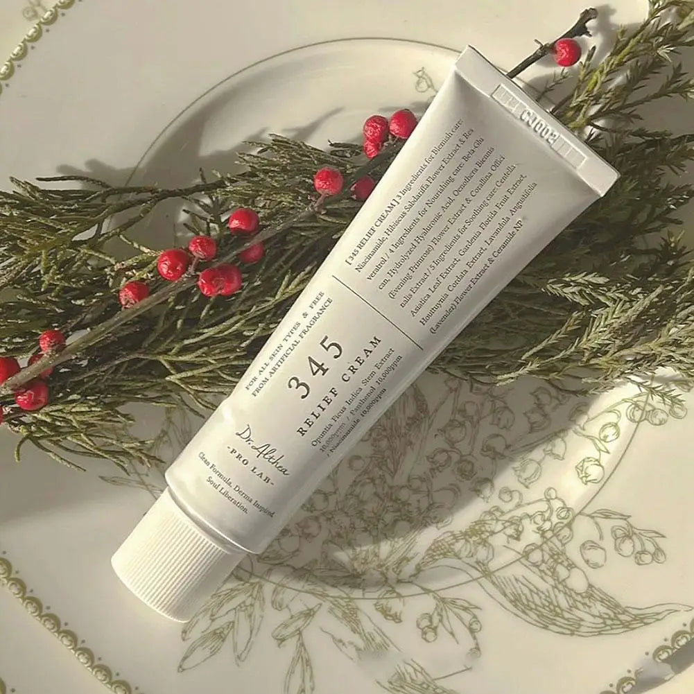 Dr.Althea Creme Facial Coreano 345 Relief | Suavizante, Clareador, Hidratante e Reparador Antioxidante