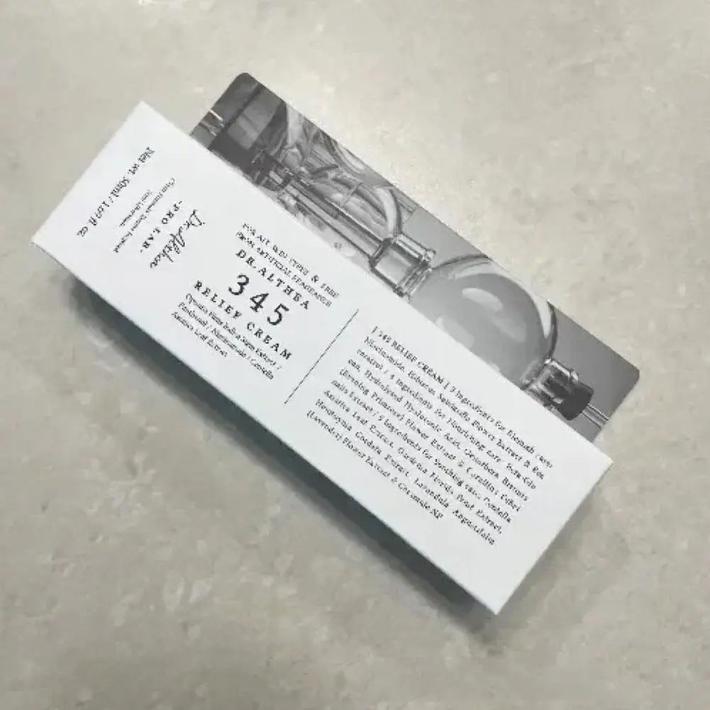 Dr.Althea Creme Facial Coreano 345 Relief | Suavizante, Clareador, Hidratante e Reparador Antioxidante