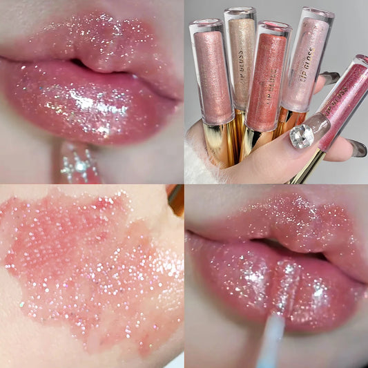 Gloss Labial Hidratante e Brilhante – Efeito Espelhado e Lábios Volumosos