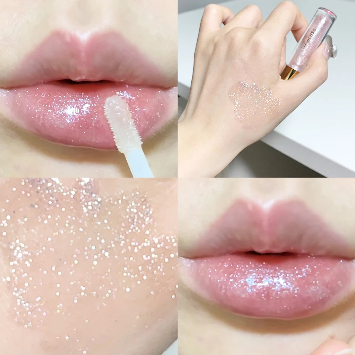 Gloss Labial Hidratante e Brilhante – Efeito Espelhado e Lábios Volumosos