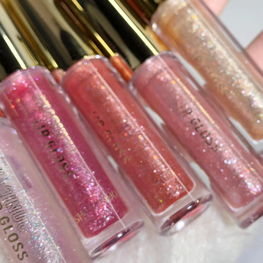 Gloss Labial Hidratante e Brilhante – Efeito Espelhado e Lábios Volumosos