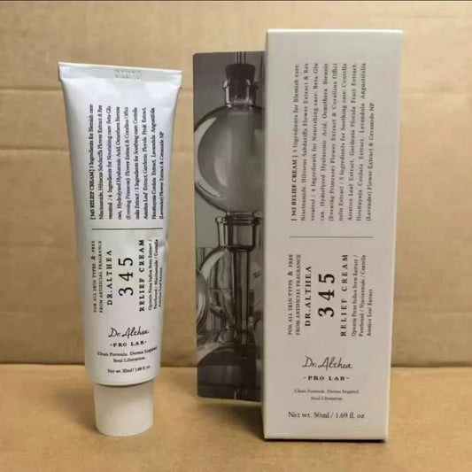 Dr.Althea Creme Facial Coreano 345 Relief | Suavizante, Clareador, Hidratante e Reparador Antioxidante